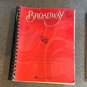 Hal Leonard Red Broadway Fake Book